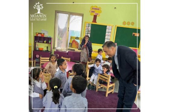 Moawin Foundation Promotes Sports-Integrated Learning at IMCG Chirah