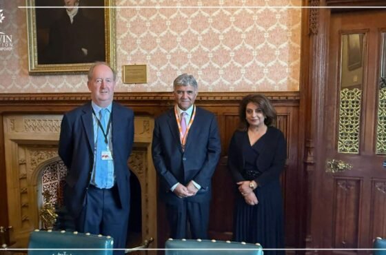 Honoring Admiral Asif Sandila at the House of Lords for His Educational Contributions