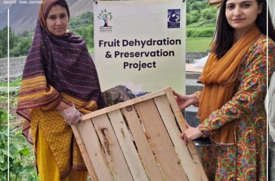 Empowering Farmers: Moawin Conducts Pre-Harvest Training at Bagrote Dehydration Center