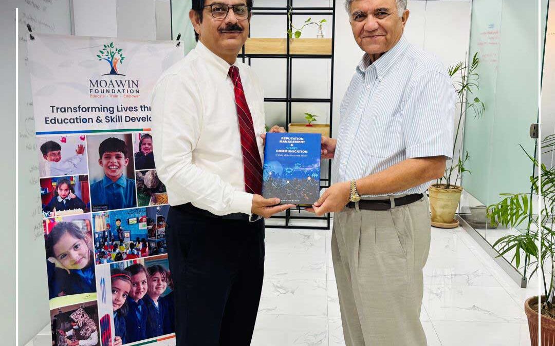 Honoring Excellence: Mr. Imran Ghaznavi Visits Moawin Foundation