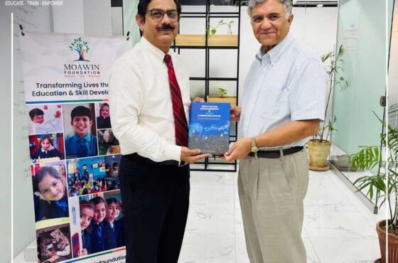 Honoring Excellence: Mr. Imran Ghaznavi Visits Moawin Foundation