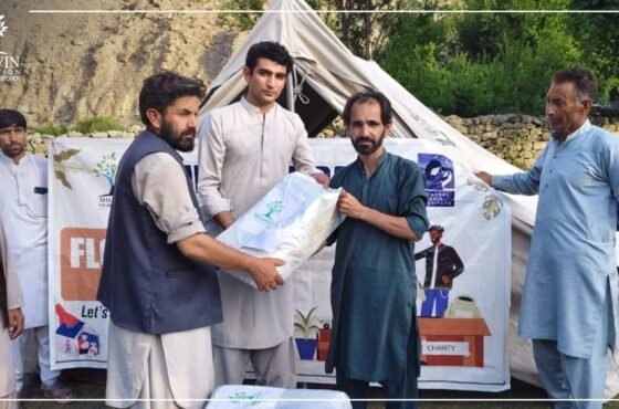 Bringing Relief and Hope: Moawin Foundation Distributes Food Packages in Flood-Affected Areas of Gilgit and Ghizer