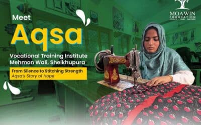 Aqsa’s Journey from Grief to Empowerment with Moawin Foundation