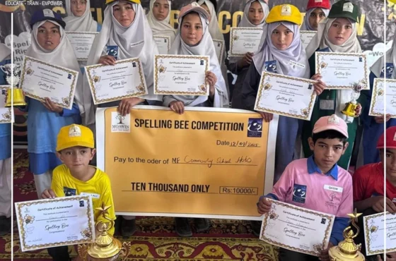 Spelling Bee in Baltistan: MF Community School Hoto Wins Top Honors