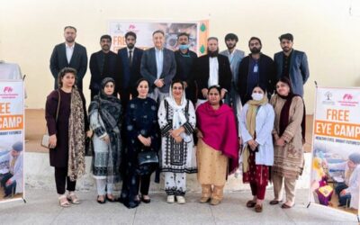 Moawin Foundation Conducts Free Eye Camp for Students in Islamabad School