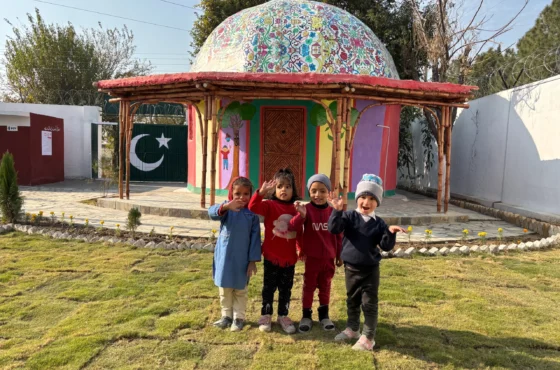 Moawin Foundation Introduces Pakistan’s First Eco-Friendly Classroom in Taxila