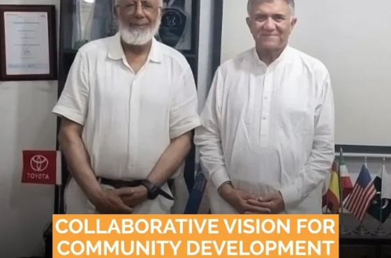 Moawin Foundation Discusses Future Community Initiatives with Siddiq Leather Chairman