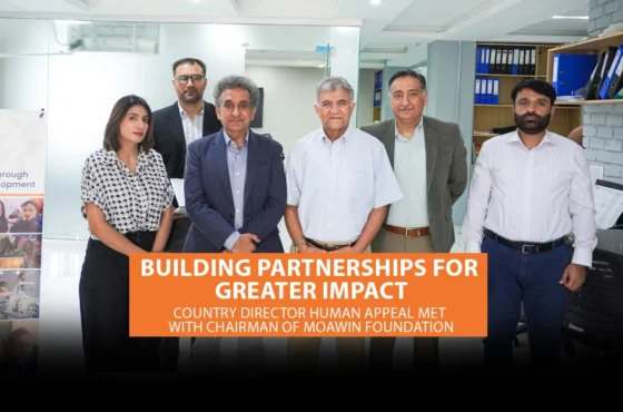 Moawin Foundation and Human Appeal Pakistan Partner