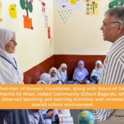 Moawin Foundation community-led education and school development