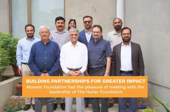 Chairman Moawin Foundation Visits VCT Yasin Sandi