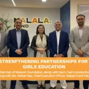 Moawin Foundation Chairman meets Malala Fund Pakistan CEO to discuss girls’ education