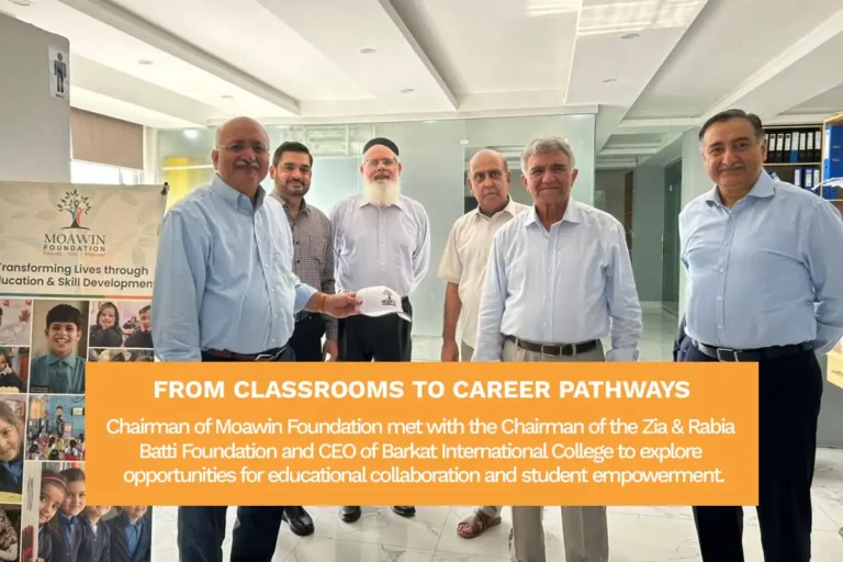 Moawin Foundation students selected for A-Level scholarships